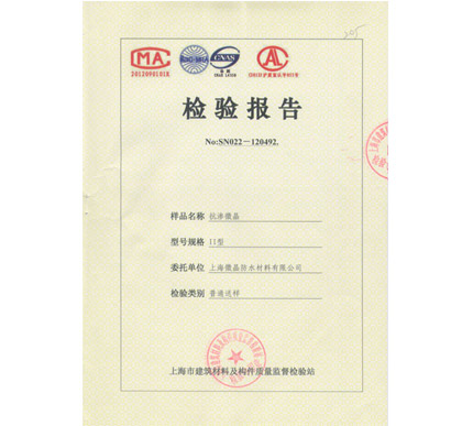 抗渗微晶检验报告